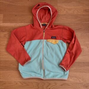 Patagonia Micro-D Snap T Fleece Zipper Hoodie size Small UNISEX
